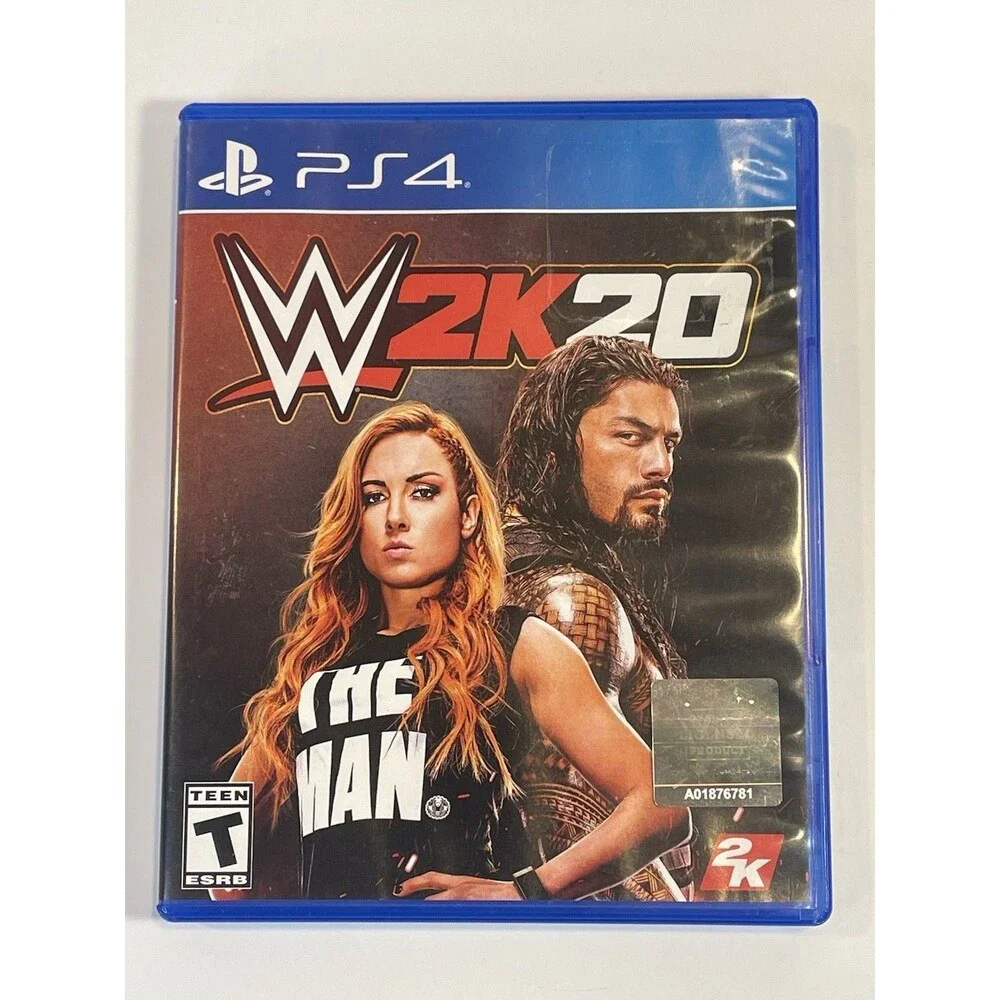 WWE 2K20 Standard Edition PS4 Tested Working Sony PlayStation 4 Complete NICE!